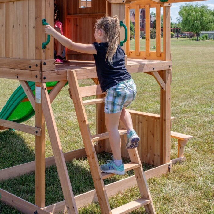 Gorilla Playsets Montpelier Heavy-Duty Wooden Swing Set - Image 3
