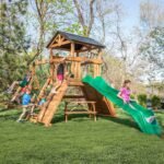 Backyard Discovery Endeavor II Heavy-Duty Wooden Swing Set - Image 2