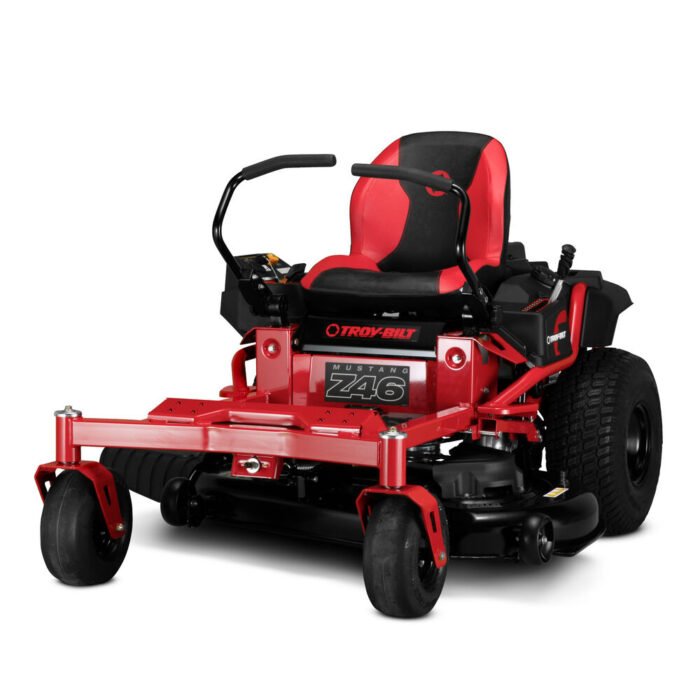 Troy-Bilt Mustang Z46 | 46 in. Zero Turn Riding Lawn Mower | 22HP V-Twin Kohler 7000 Series Engine | Dual Hydrostatic Drive - Image 2