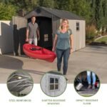Lifetime 8 Ft. X 12.5 Ft. Outdoor Storage Shed - 60305 - Image 3