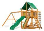 Gorilla Playsets Chateau Heavy-Duty Wooden Swing Set