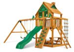 Gorilla Playsets Chateau Heavy-Duty Wooden Swing Set - Image 3