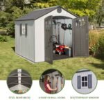Lifetime 8' x 10' Outdoor Storage Shed - 60202 - Image 3