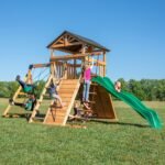 Backyard Discovery Endeavor Heavy-Duty Wooden Swing Set - Image 3