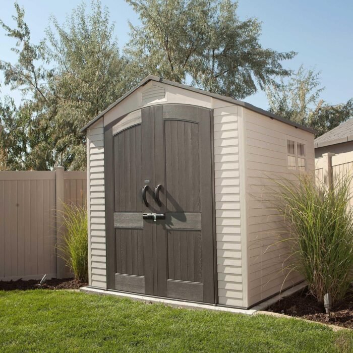 Lifetime 7' x 7' ft Outdoor Storage Shed - 60042 - Image 2