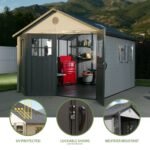 Lifetime 11 Ft. X 11 Ft. Outdoor Storage Shed - 60187 - Image 2