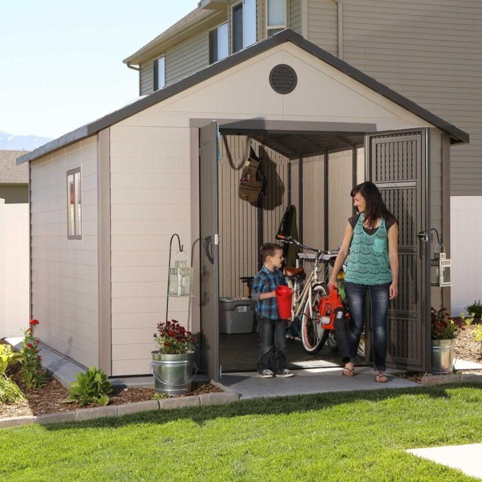 Lifetime 11 Ft. X 13.5 Ft. Outdoor Storage Shed - 6415 - Image 3