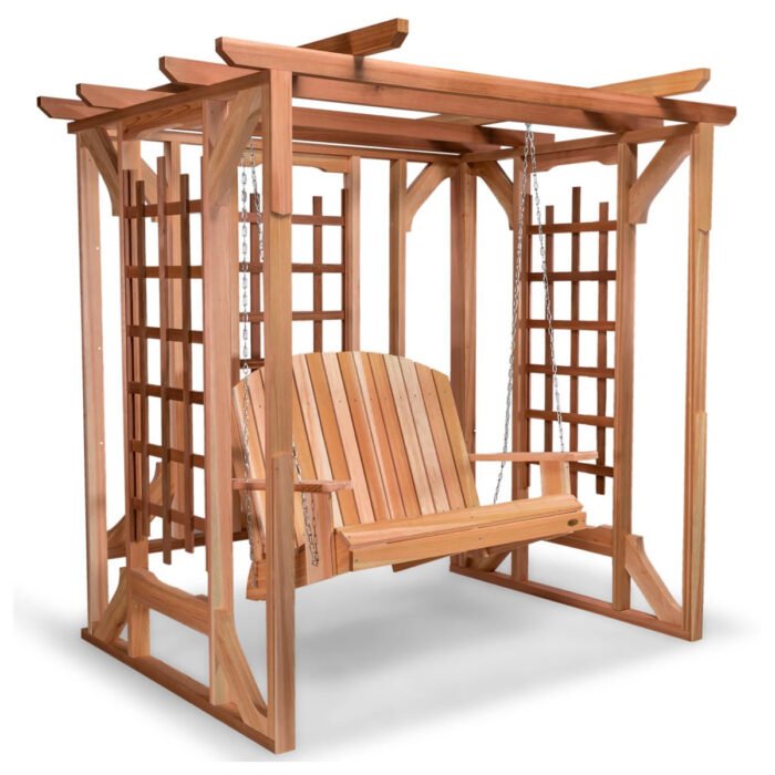 Outdoor Living Today Cedar Pergola Garden Arbor - Image 3