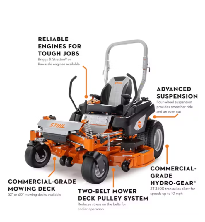 STIHL® RZ 560 K - 60" DECK ZERO-TURN LAWN MOWER - Image 2