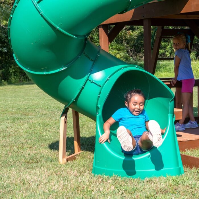 Backyard Discovery Skyfort II With Spiral Tube Slide - Image 3
