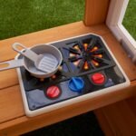 KidKraft Castlewood Heavy-Duty Wooden Swing Set - Image 3